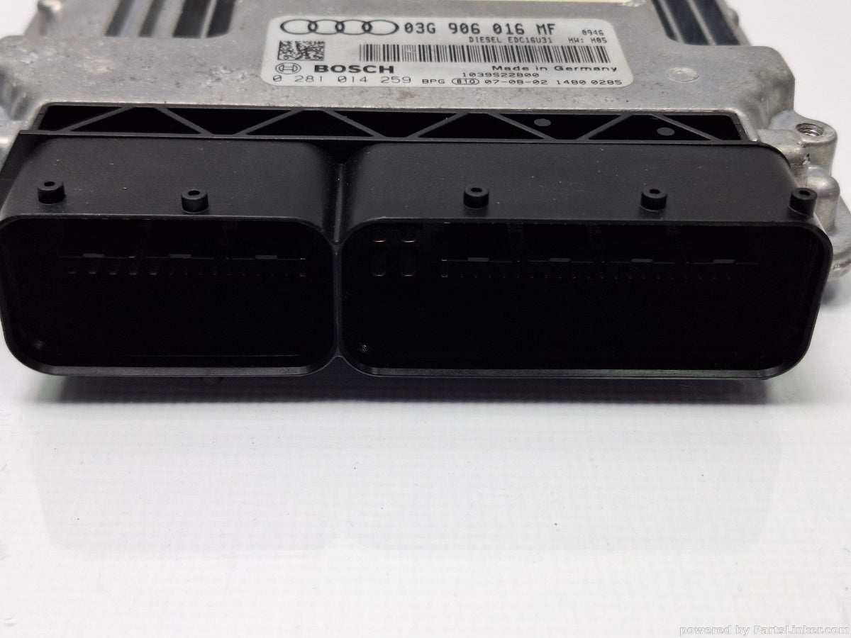 Calculator ECU motor AUDI A6 III Avant (4F5, C6) [ 2005 - 2011 ] TDI (BLB, BRE) 103KW|140HP BOSCH 0281014259 03G906016MF