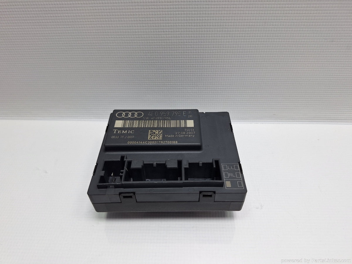 Modul usa stanga spate AUDI A6 III Avant (4F5, C6) [ 2005 - 2011 ] TDI (BLB, BRE) 103KW|140HP 4F0959795E