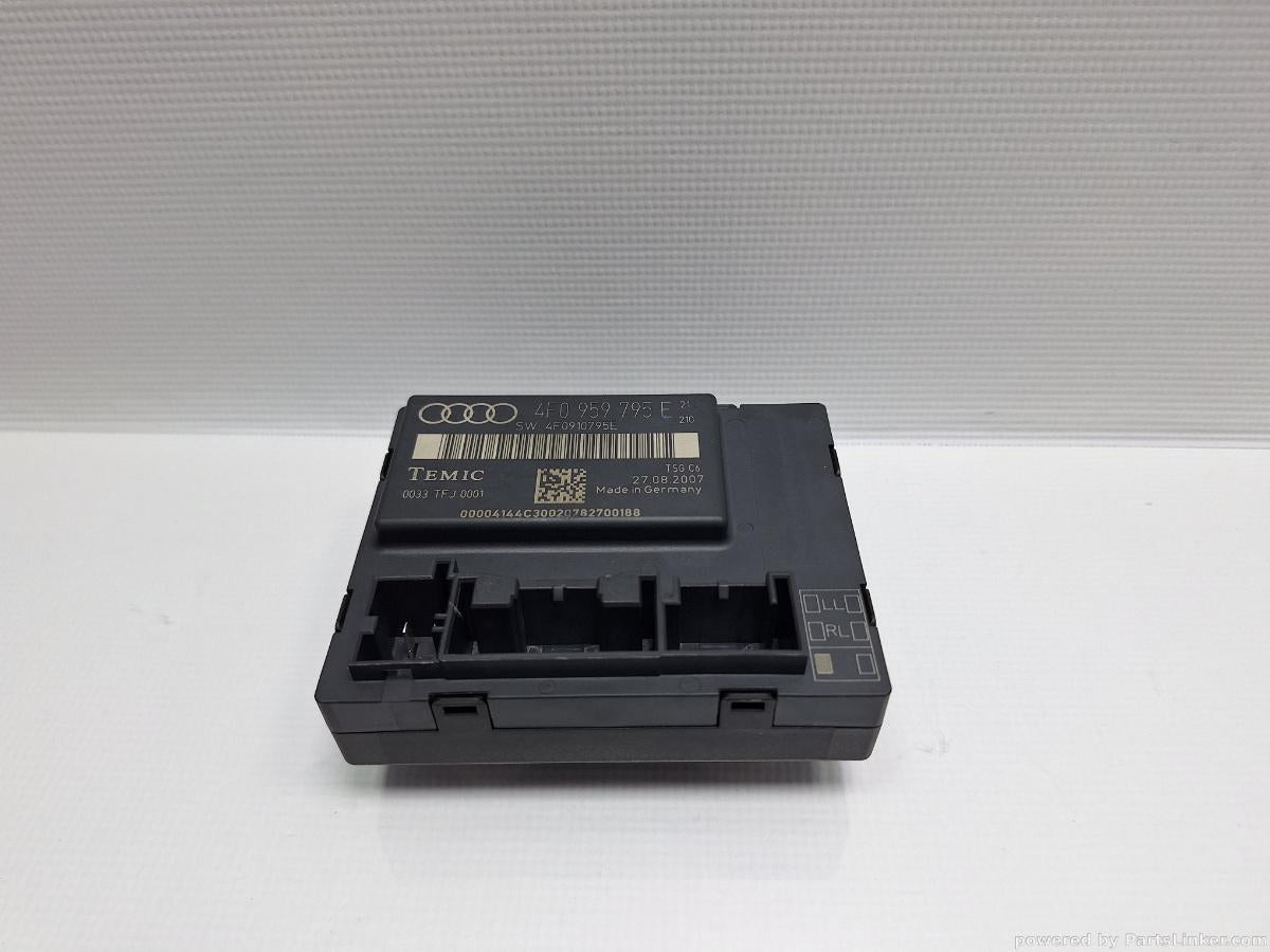 Modul usa stanga spate AUDI A6 III Avant (4F5, C6) [ 2005 - 2011 ] TDI (BLB, BRE) 103KW|140HP OEM 4F0959795E