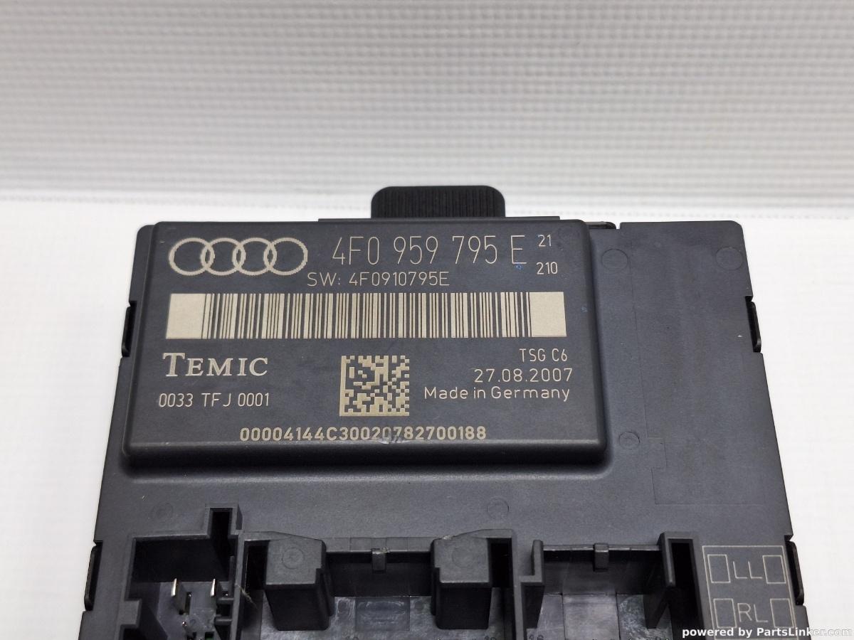 Modul usa stanga spate AUDI A6 III Avant (4F5, C6) [ 2005 - 2011 ] TDI (BLB, BRE) 103KW|140HP OEM 4F0959795E