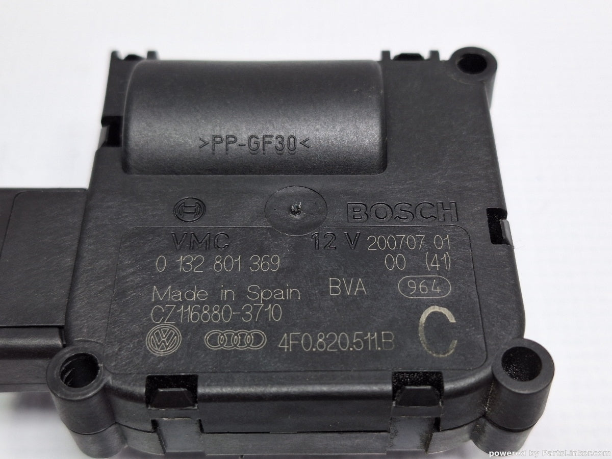 Motoras clapeta aeroterma AUDI A6 III Avant (4F5, C6) [ 2005 - 2011 ] TDI (BLB, BRE) 103KW|140HP BOSCH 0132801359 4F0820511B