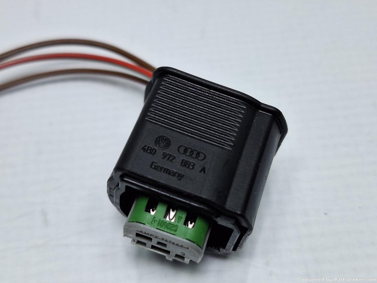 Mufa / conector senzor calitate aer AUDI A6 III Avant (4F5, C6) [ 2005 - 2011 ] TDI (BLB, BRE) 103KW|140HP OEM 4B0972883A