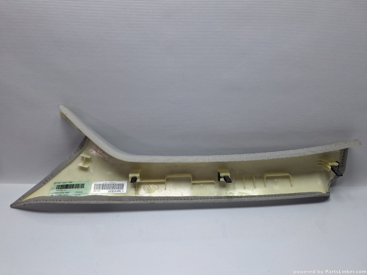 Ornament stalp parbriz dreapta AUDI A6 III Avant (4F5, C6) [ 2005 - 2011 ] TDI (BLB, BRE) 103KW|140HP 4F0867234F