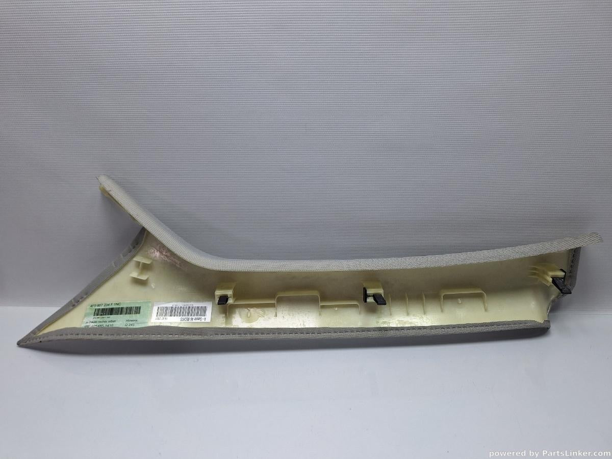 Ornament stalp parbriz dreapta AUDI A6 III Avant (4F5, C6) [ 2005 - 2011 ] TDI (BLB, BRE) 103KW|140HP OEM 4F0867234F