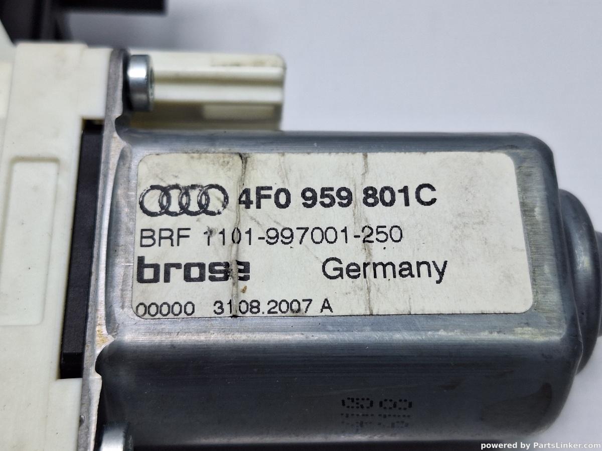 Motoras macara geam stanga spate AUDI A6 III Avant (4F5, C6) [ 2005 - 2011 ] TDI (BLB, BRE) 103KW|140HP OEM 4F0959801C