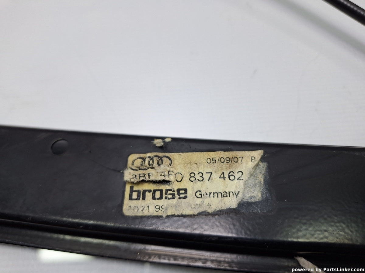 Macara geam dreapta fata AUDI A6 III Avant (4F5, C6) [ 2005 - 2011 ] TDI (BLB, BRE) 103KW|140HP 4F0837462