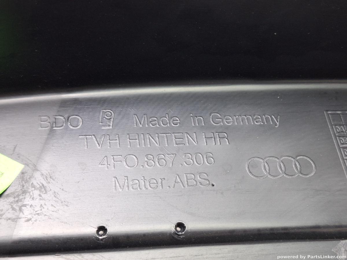 Panou usa dreapta spate AUDI A6 III Avant (4F5, C6) [ 2005 - 2011 ] TDI (BLB, BRE) 103KW|140HP OEM 4F0867306