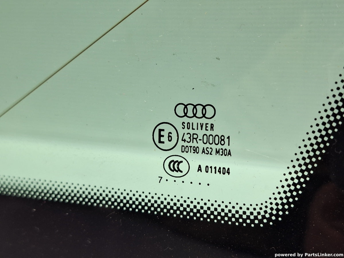 Geam fix lateral dreapta spate AUDI A6 III Avant (4F5, C6) [ 2005 - 2011 ] TDI (BLB, BRE) 103KW|140HP 4F9845300K