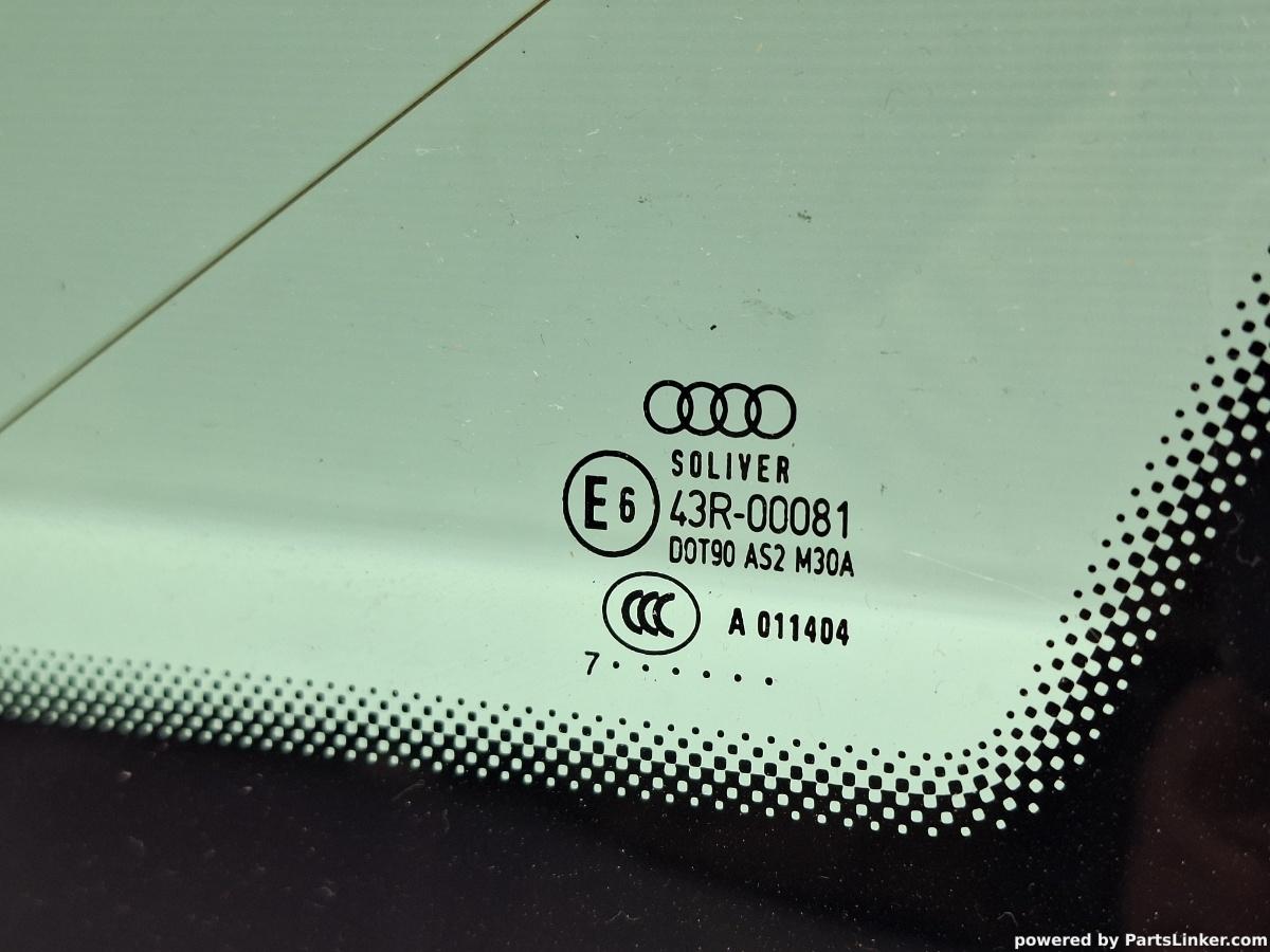 Geam fix lateral dreapta spate AUDI A6 III Avant (4F5, C6) [ 2005 - 2011 ] TDI (BLB, BRE) 103KW|140HP OEM 4F9845300K