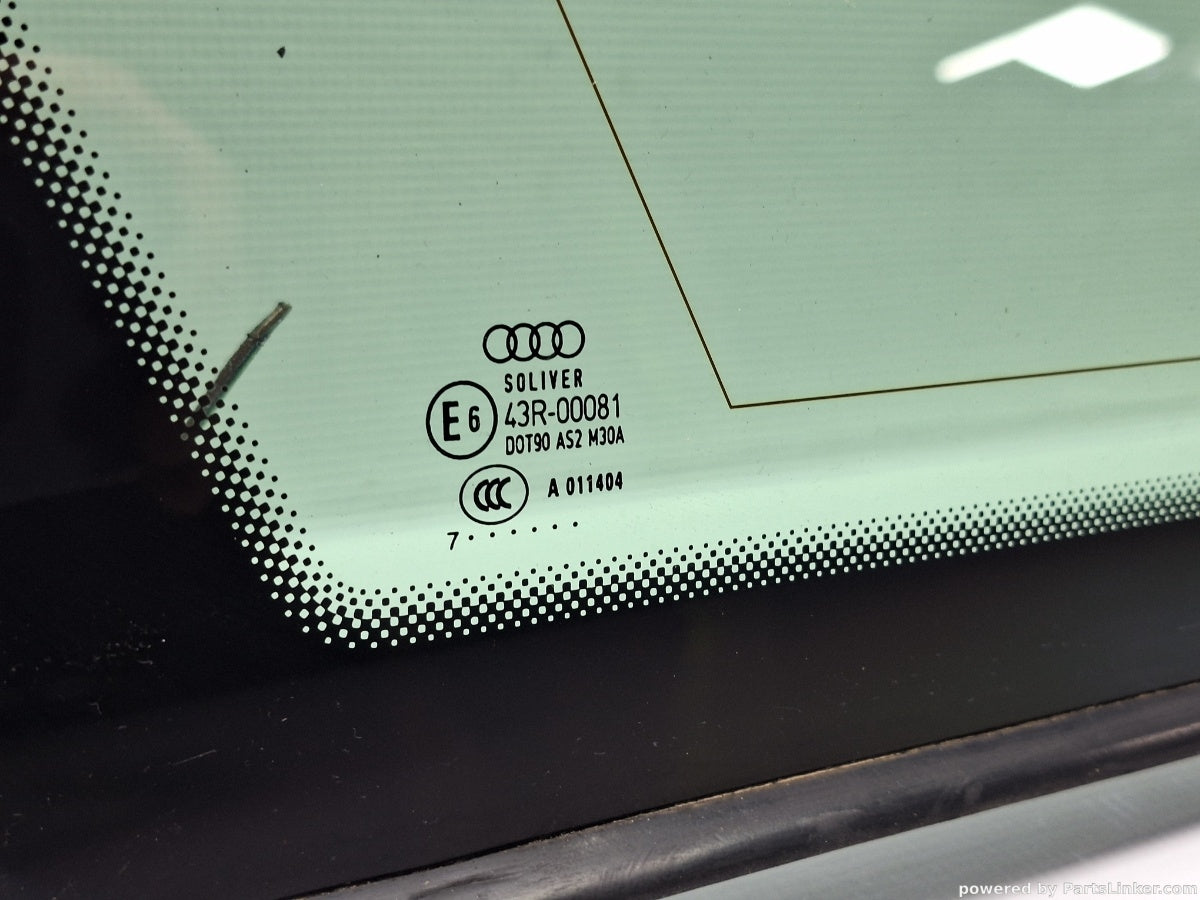 Geam fix lateral stanga spate AUDI A6 III Avant (4F5, C6) [ 2005 - 2011 ] TDI (BLB, BRE) 103KW|140HP 4F9845299K