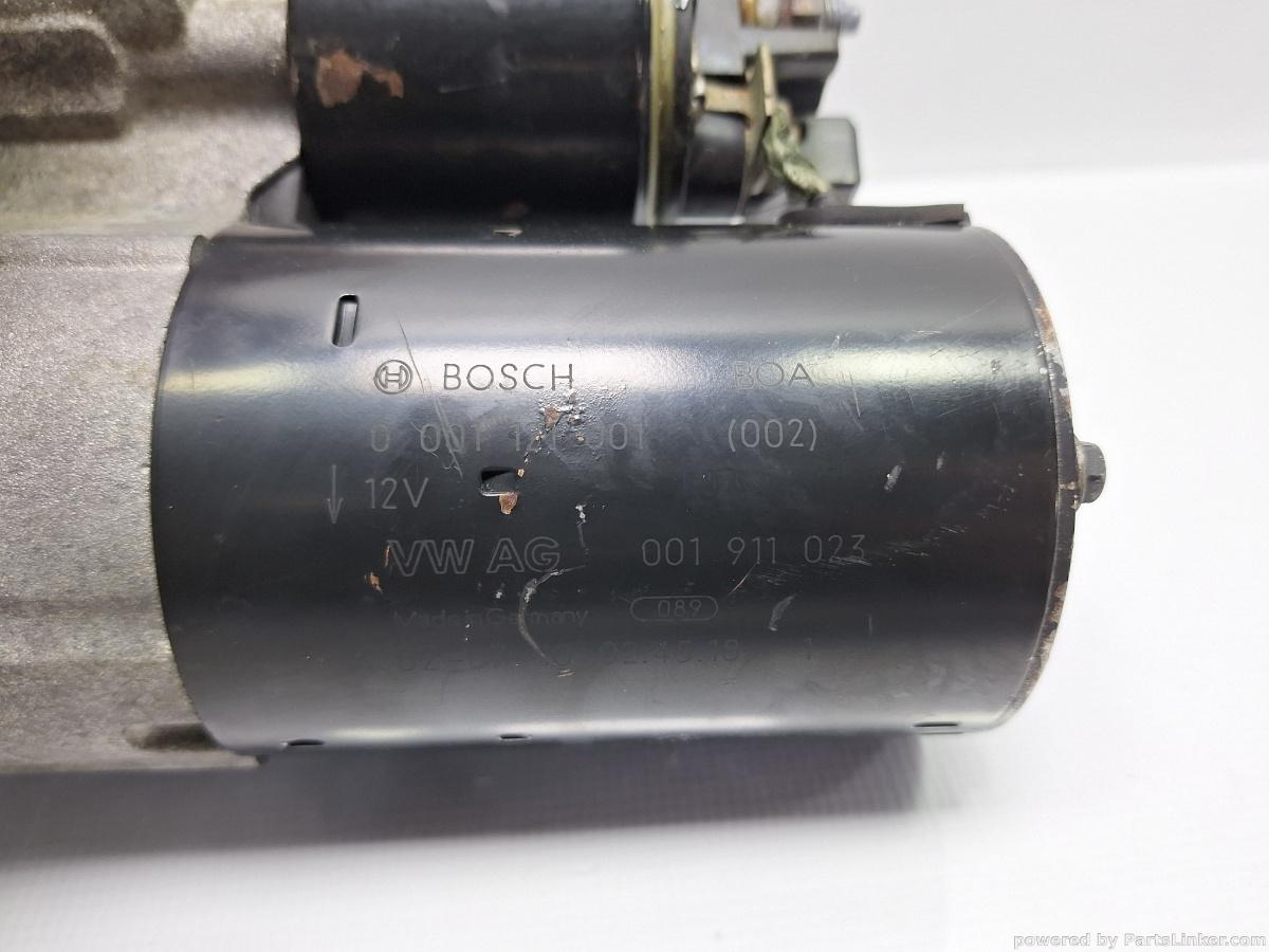 Electromotor VOLKSWAGEN POLO (9N_) [ 2001 - 2012 ] 16V (AUA, BBY, BKY) 55KW|75HP BOSCH 0001121001 OEM 001911023