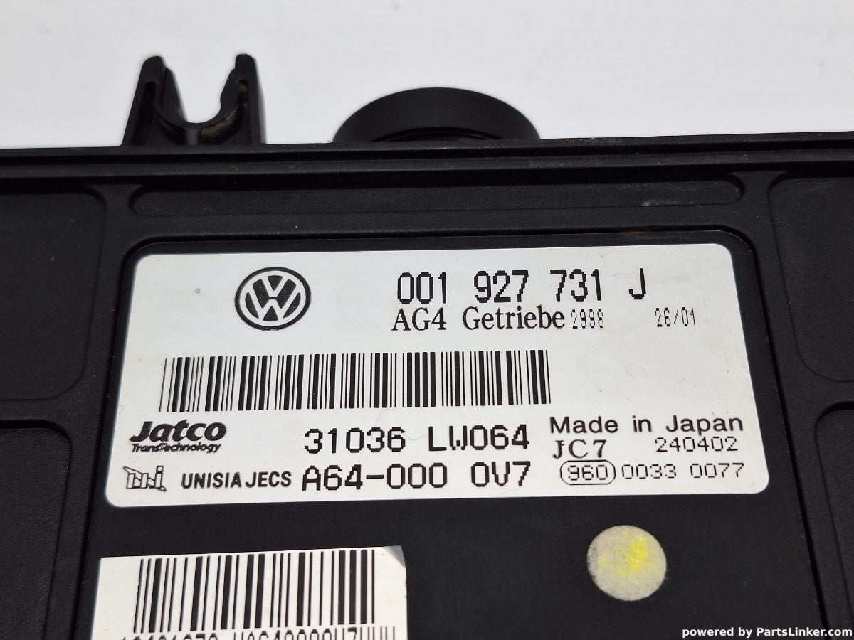 Calculator cutie automata VOLKSWAGEN POLO (9N_) [ 2001 - 2012 ] 16V (AUA, BBY, BKY) 55KW|75HP UNISIA JECS A64-0000V7 001927731J