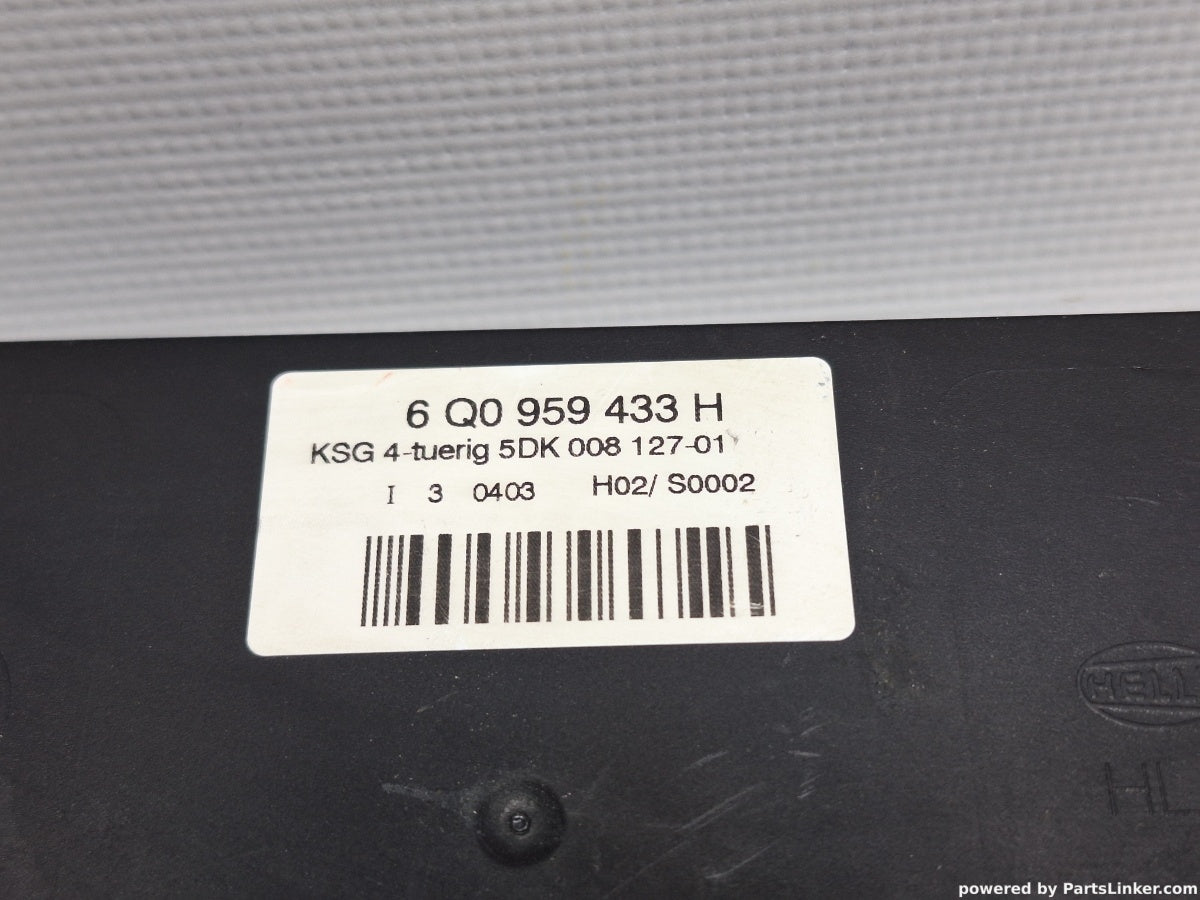 Modul confort VOLKSWAGEN POLO (9N_) [ 2001 - 2012 ] 16V (AUA, BBY, BKY) 55KW|75HP 6Q0959433H