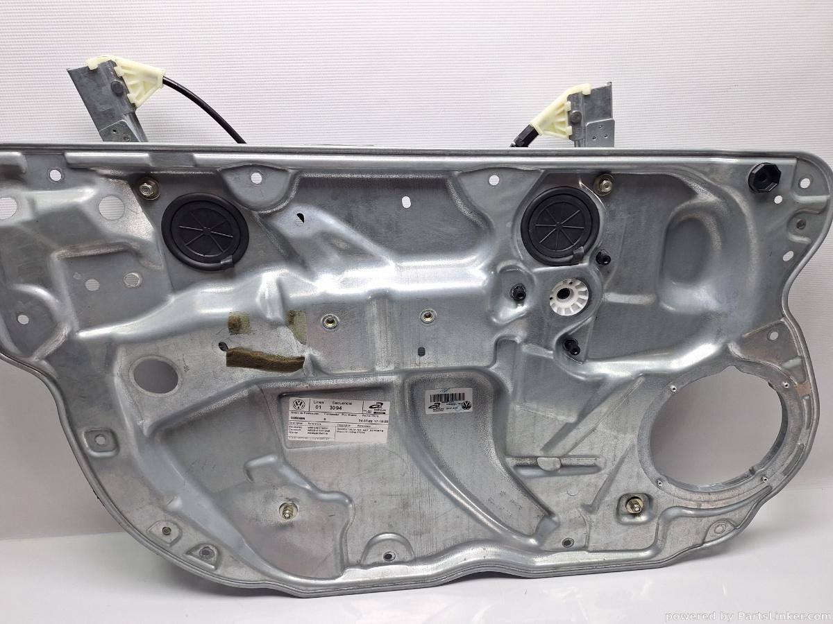 Macara geam electric stanga fata VOLKSWAGEN POLO (9N_) [ 2001 - 2012 ] 16V (AUA, BBY, BKY) 55KW|75HP OEM 6Q4837401H