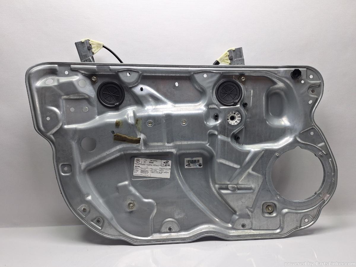 Macara geam electric stanga fata VOLKSWAGEN POLO (9N_) [ 2001 - 2012 ] 16V (AUA, BBY, BKY) 55KW|75HP OEM 6Q4837401H