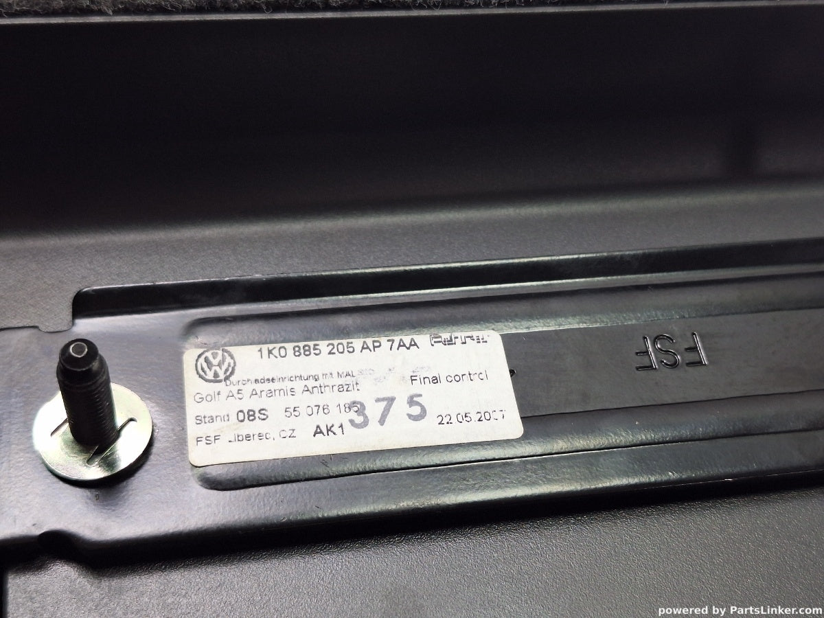 Cotiera auto VOLKSWAGEN GOLF V (1K1) [ 2003 - 2009 ] TDI (BKC, BLS, BXE) 77KW|105HP 1K0885205AP