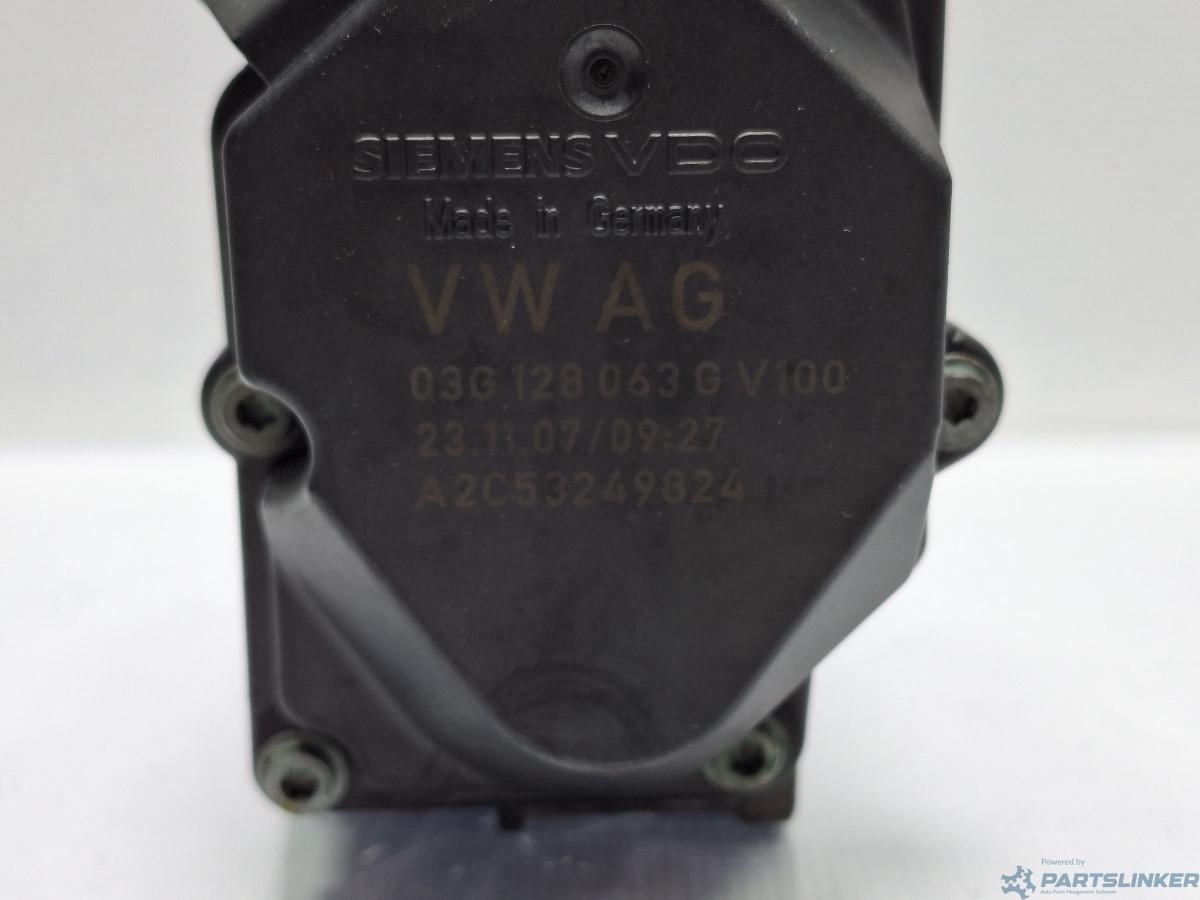 Clapeta acceleratie VOLKSWAGEN CADDY III Estate (2KB, 2KJ, 2CB, 2CJ) [ 2004 - 2015 ] TDI (BJB, BLS) 77KW|105HP OEM 03G128063G