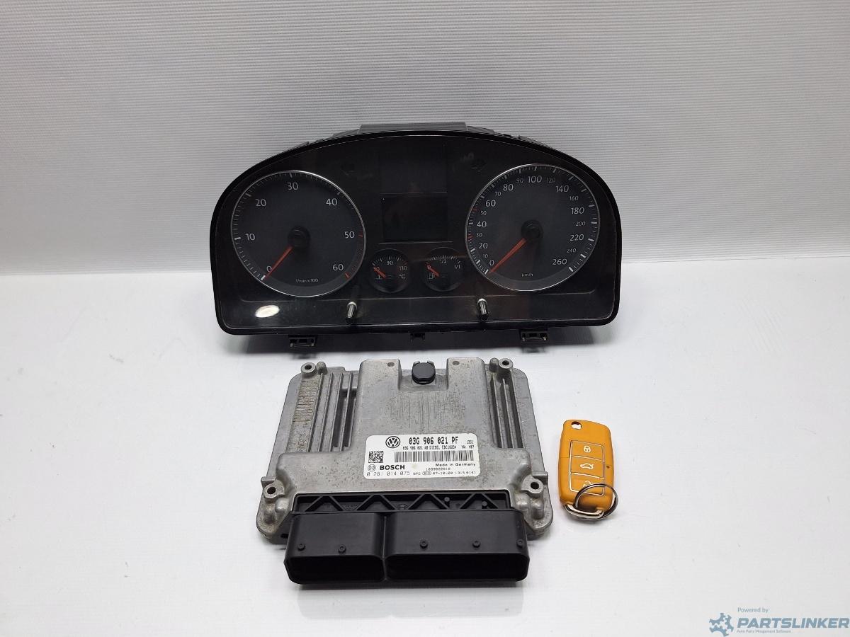 Kit pornire VOLKSWAGEN CADDY III Estate (2KB, 2KJ, 2CB, 2CJ) [ 2004 - 2015 ] TDI (BJB, BLS) 77KW|105HP BOSCH 0281014075 OEM 1T0920864A , 03G906021PF
