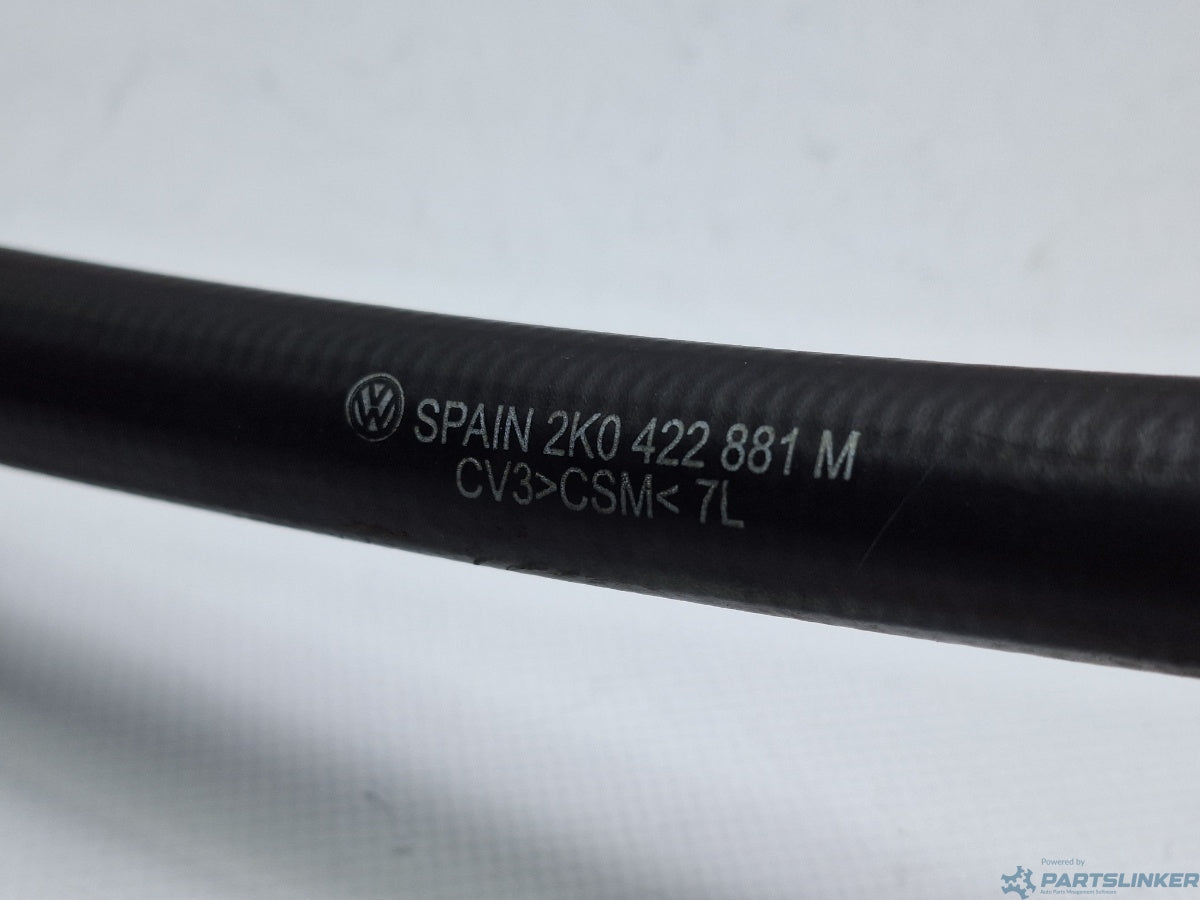 Furtun retur ulei servodirectie VOLKSWAGEN CADDY III Estate (2KB, 2KJ, 2CB, 2CJ) [ 2004 - 2015 ] TDI (BJB, BLS) 77KW|105HP 2K0422881M