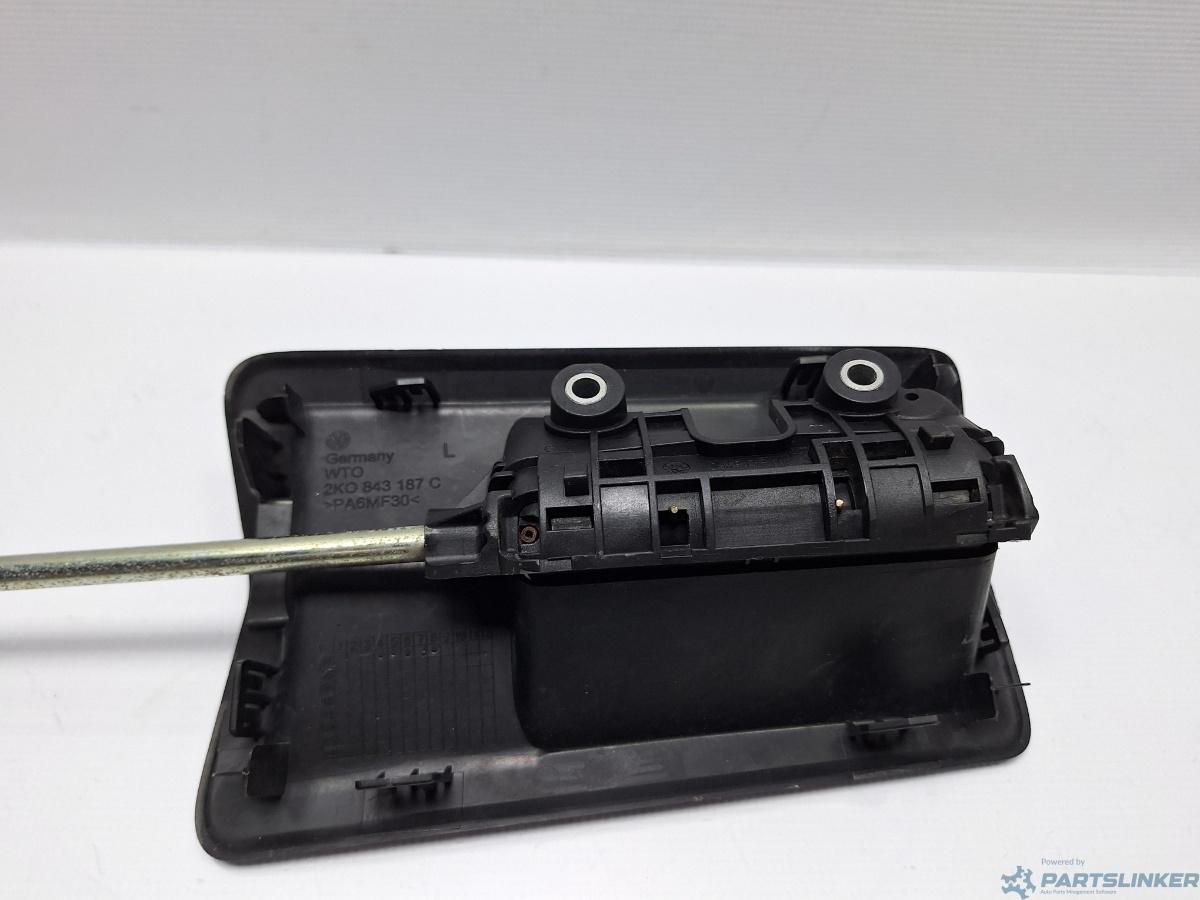 Maner intererior culisanta Stanga VOLKSWAGEN CADDY III Estate (2KB, 2KJ, 2CB, 2CJ) [ 2004 - 2015 ] TDI (BJB, BLS) 77KW|105HP OEM 7H0843641D , 2K0843187C