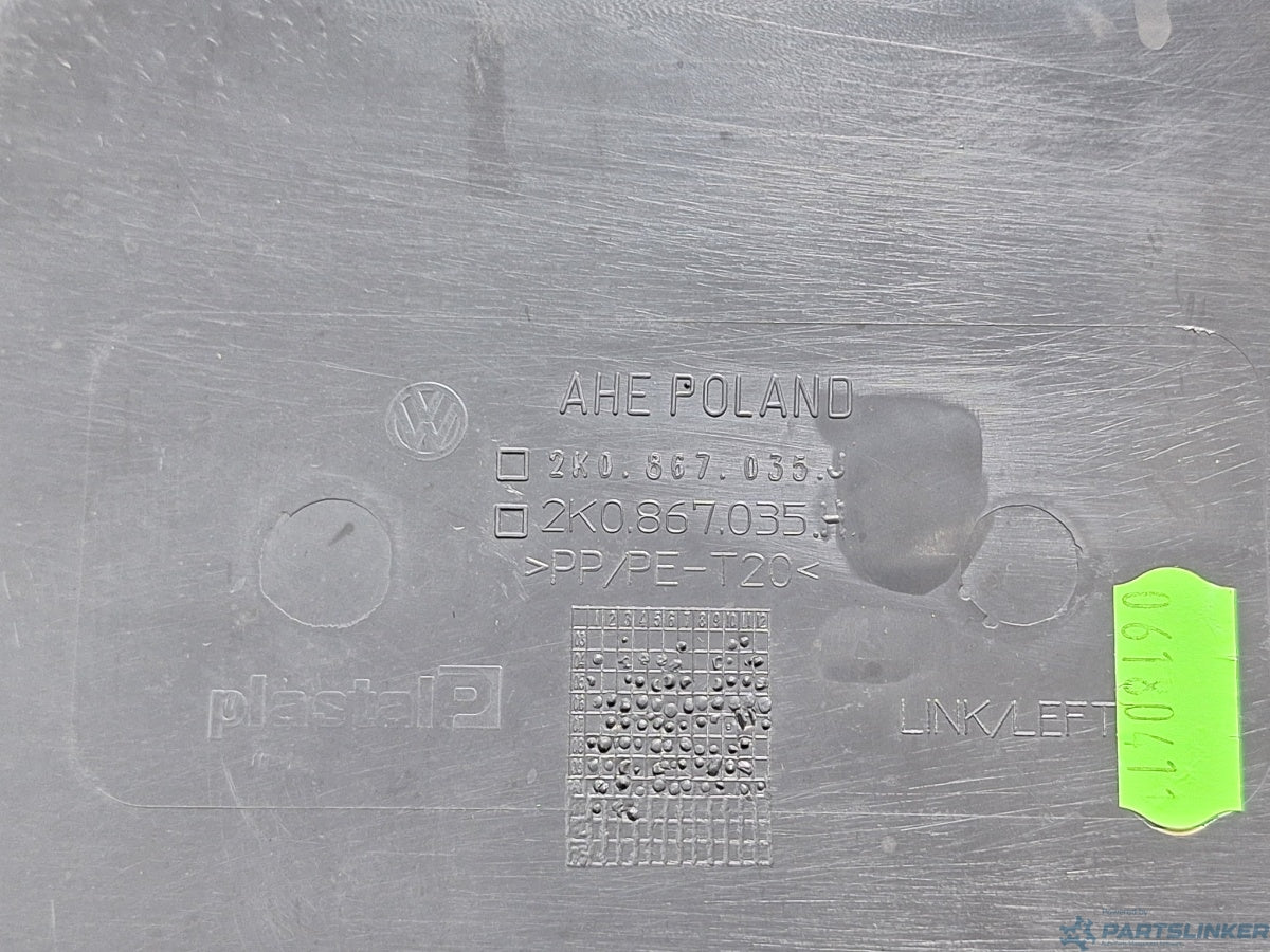 Panou lateral stanga spate VOLKSWAGEN CADDY III Estate (2KB, 2KJ, 2CB, 2CJ) [ 2004 - 2015 ] TDI (BJB, BLS) 77KW|105HP 2K0867035H