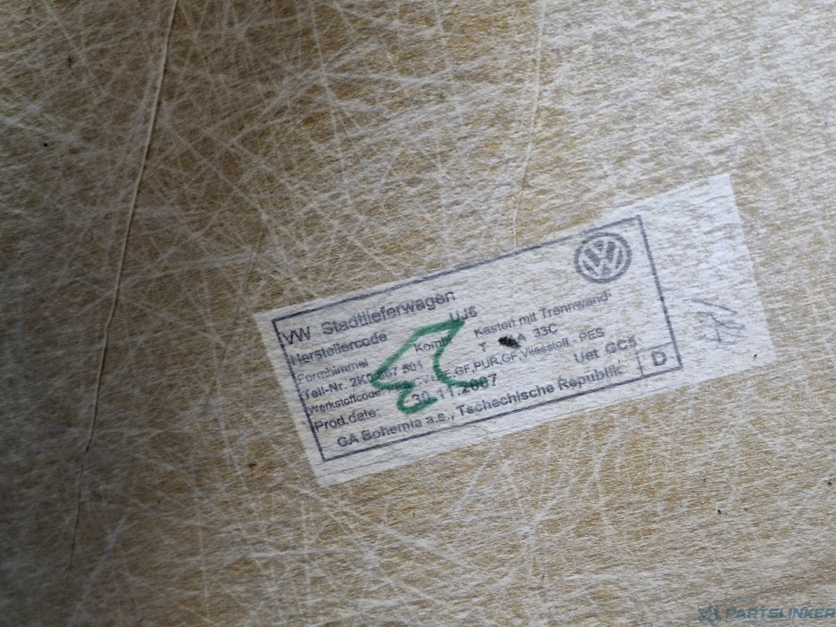 Plafon VOLKSWAGEN CADDY III Estate (2KB, 2KJ, 2CB, 2CJ) [ 2004 - 2015 ] TDI (BJB, BLS) 77KW|105HP 2K0867501