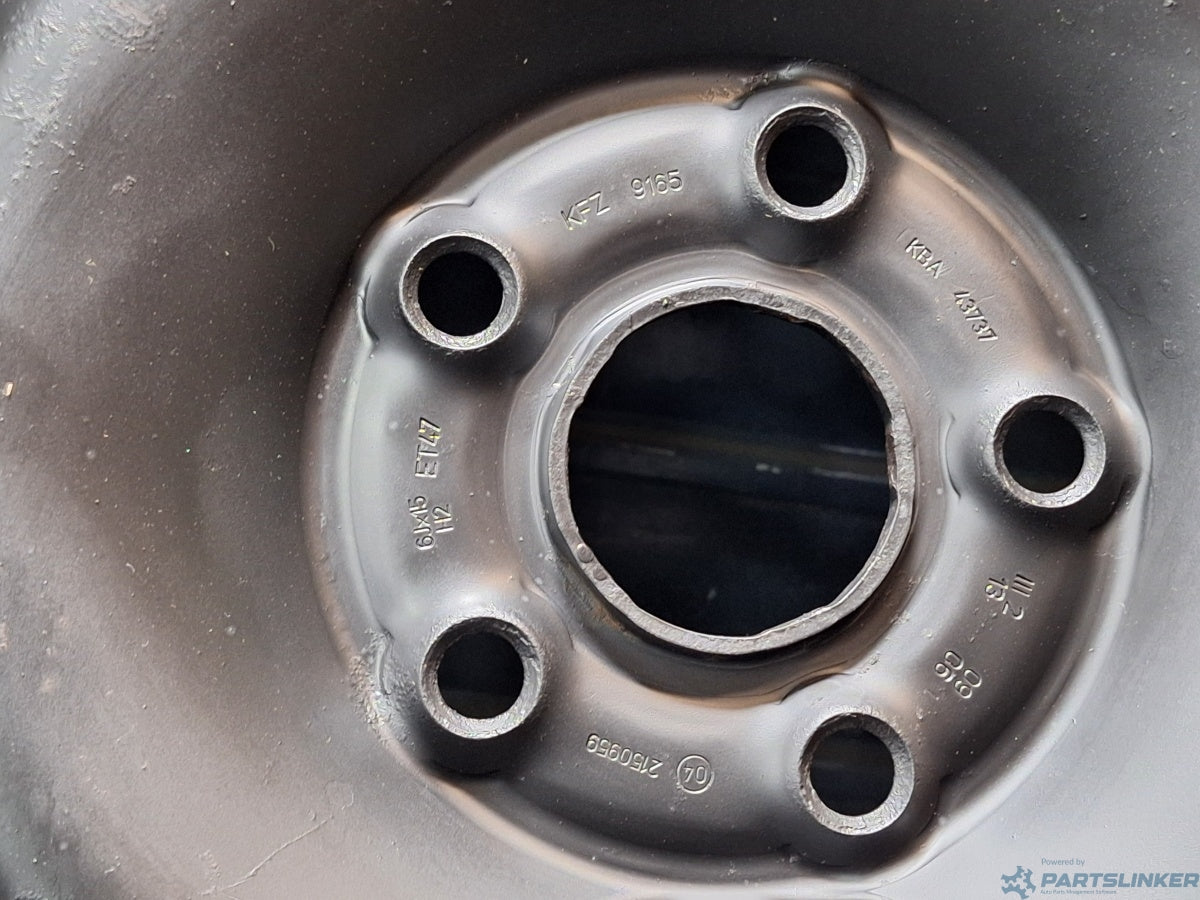 Roata de rezerva VOLKSWAGEN CADDY III Estate (2KB, 2KJ, 2CB, 2CJ) [ 2004 - 2015 ] TDI (BJB, BLS) 77KW|105HP KBA 2150959