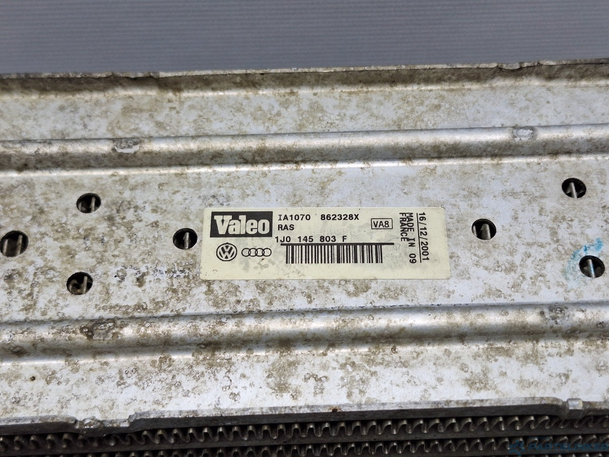Radiator intercooler VOLKSWAGEN BORA (1J2) [ 1998 - 2013 ] TDI (AGR, ALH) 66KW|90HP 1J0145803F