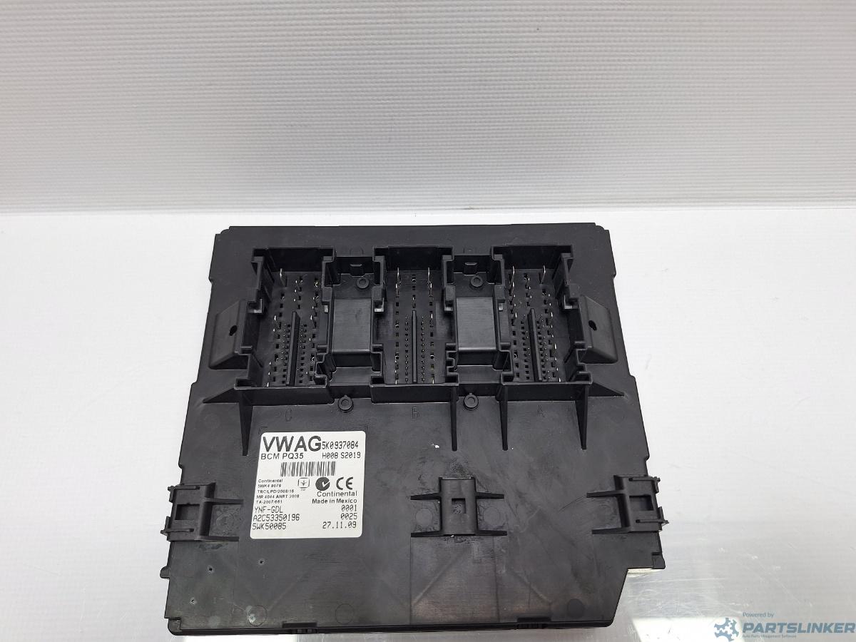 Modul BCM VOLKSWAGEN GOLF VAN VI Variant (AJ5) [ 2009 - 2014 ] 1.6 TDi BlueMotion (CAYC) 77KW|105HP Continental 5W50085 OEM 5K0937084
