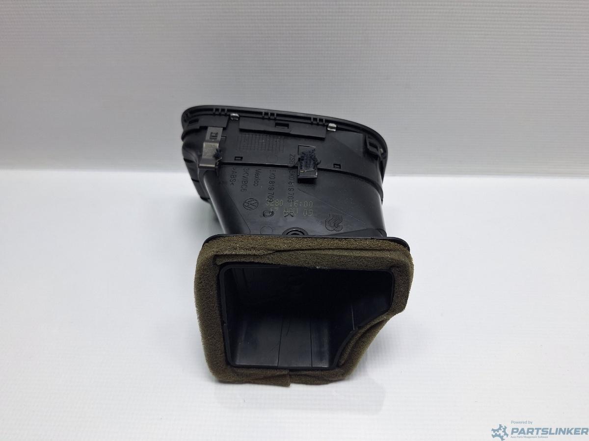 Gura ventilatie bord Stanga VOLKSWAGEN GOLF VAN VI Variant (AJ5) [ 2009 - 2014 ] 1.6 TDi BlueMotion (CAYC) 77KW|105HP OEM 5K0819703K