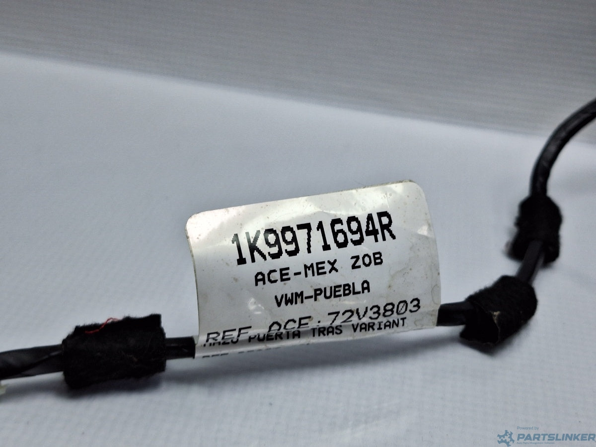 Instalatie electrica usa dreapta spate VOLKSWAGEN GOLF VAN VI Variant (AJ5) [ 2009 - 2014 ] 1.6 TDi BlueMotion (CAYC) 77KW|105HP 1K9971694R