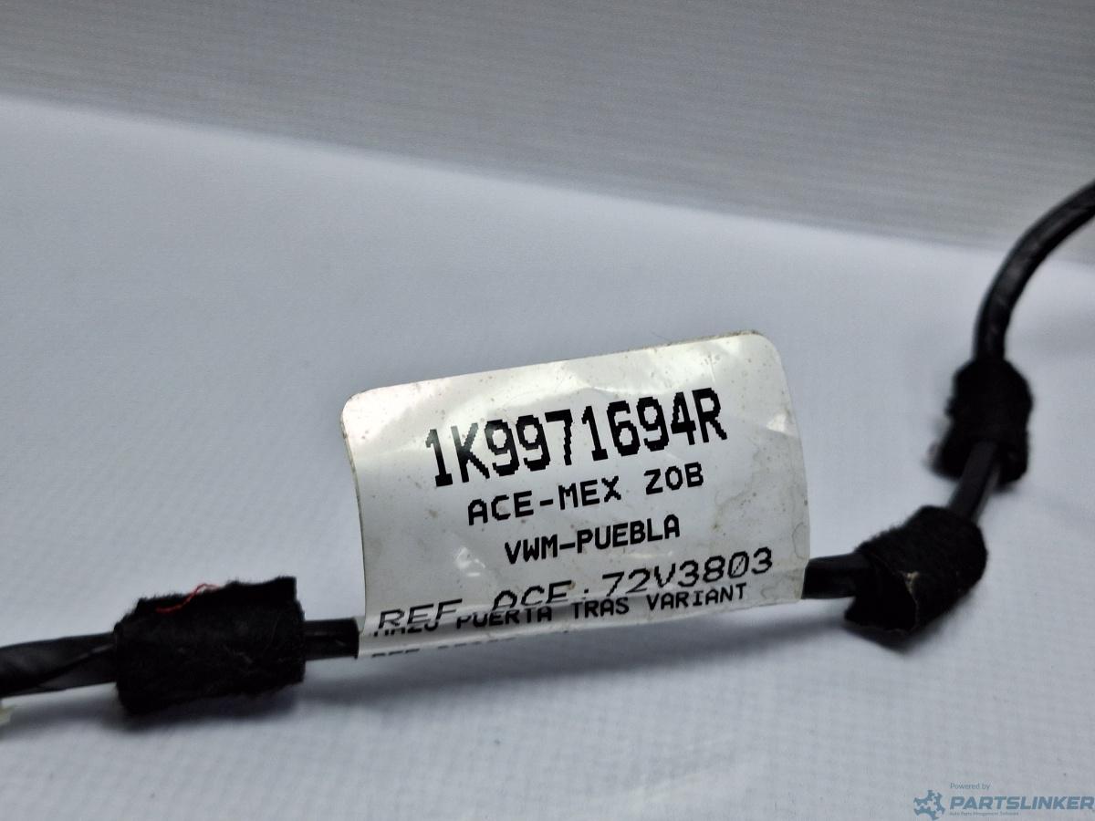 Instalatie electrica usa dreapta spate VOLKSWAGEN GOLF VAN VI Variant (AJ5) [ 2009 - 2014 ] 1.6 TDi BlueMotion (CAYC) 77KW|105HP OEM 1K9971694R