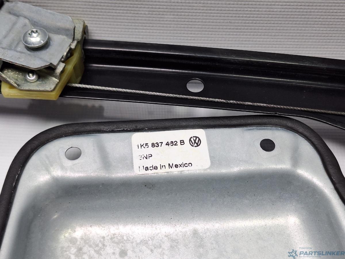 Macara geam dreapta fata VOLKSWAGEN GOLF VAN VI Variant (AJ5) [ 2009 - 2014 ] 1.6 TDi BlueMotion (CAYC) 77KW|105HP OEM 1K5837462B