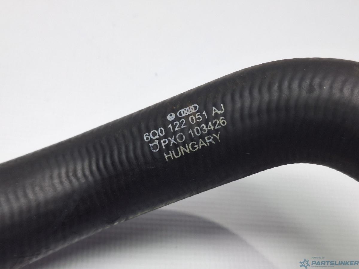 Furtun apa VOLKSWAGEN POLO (9N_) [ 2001 - 2012 ] 16V (AUA, BBY, BKY) 55KW|75HP OEM 6Q0122051AJ