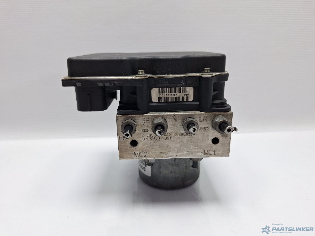 Modul pompa ABS FIAT GRANDE PUNTO (199_) [ 2005 - 2013 ] JTD Multijet (199 A3.000) 66KW|90HP BOSCH 0 265 235 432 51798105