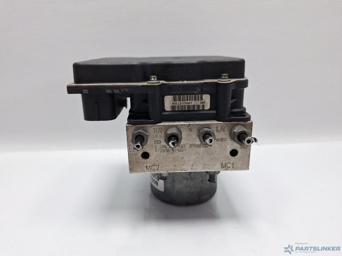 Modul pompa ABS FIAT GRANDE PUNTO (199_) [ 2005 - 2013 ] JTD Multijet (199 A3.000) 66KW|90HP BOSCH 0 265 235 432 OEM 51798105