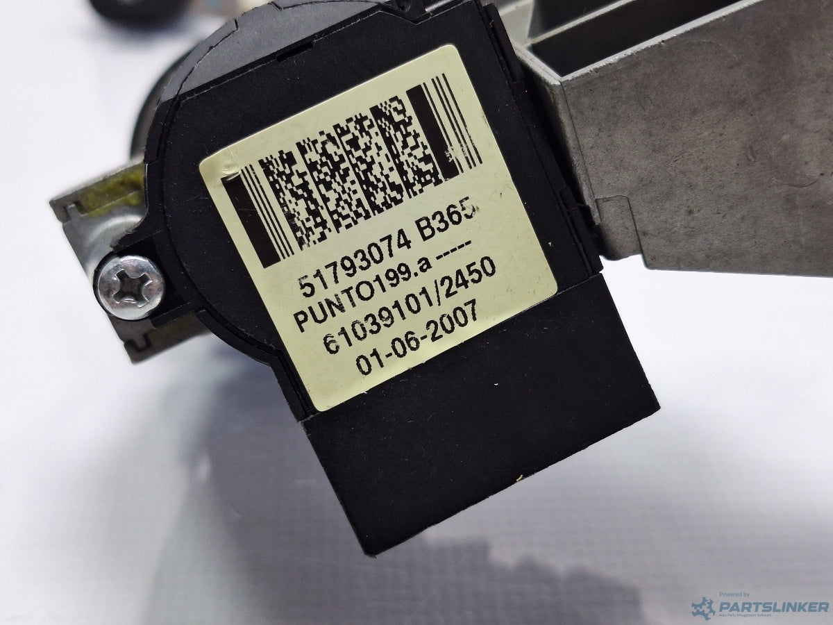 Set butuci cu contact si cheie FIAT GRANDE PUNTO (199_) [ 2005 - 2013 ] JTD Multijet (199 A3.000) 66KW|90HP 51793074