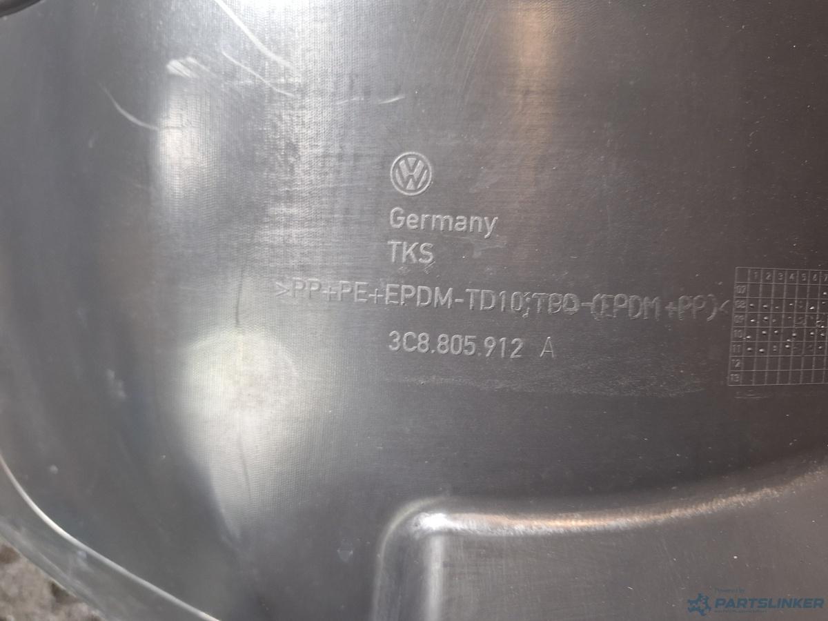 Carenaj roata dreapta fata VOLKSWAGEN PASSAT CC (357) [ 2008 - 2012 ] TDI (CBAB, CFFB) 103KW|140HP OEM 3C8805912A