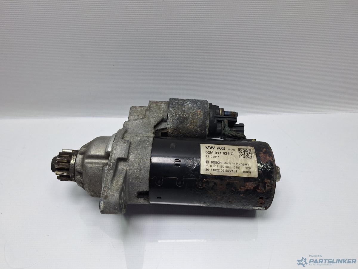 Electromotor VOLKSWAGEN PASSAT CC (357) [ 2008 - 2012 ] TDI (CBAB, CFFB) 103KW|140HP BOSCH 0001153009 OEM 02M911024C