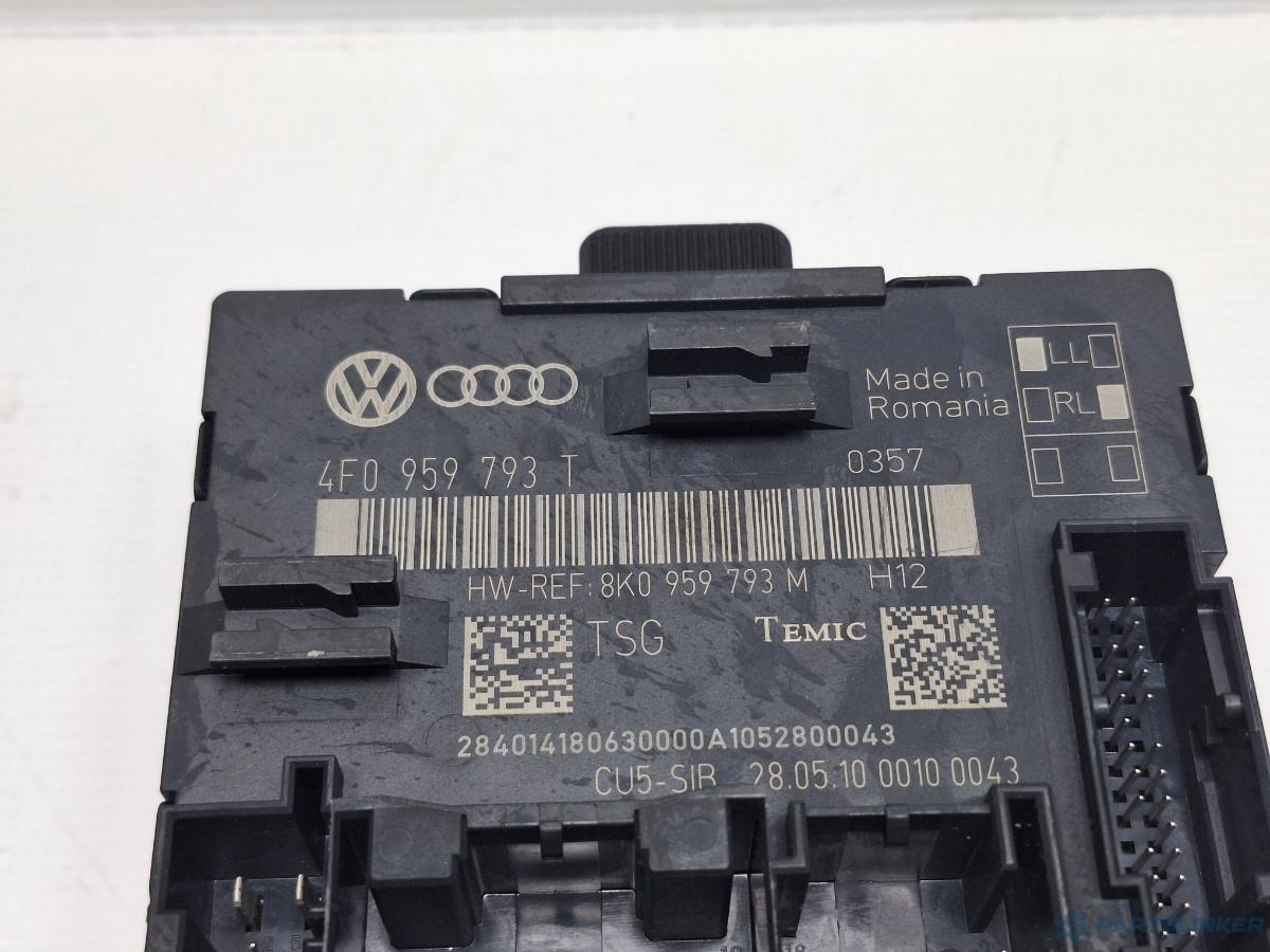Modul usa stanga fata AUDI A6/S6 III Saloon (4F2, C6) [ 2004 - 2011 ] TDI (CAHA) 125KW|170HP OEM 4F0959793T , 8K0959793M