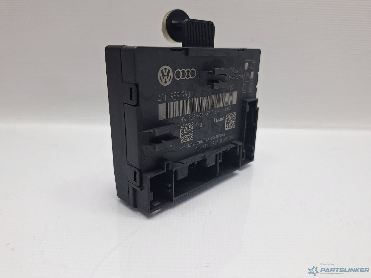 Modul usa stanga fata AUDI A6/S6 III Saloon (4F2, C6) [ 2004 - 2011 ] TDI (CAHA) 125KW|170HP 4F0959793T , 8K0959793M