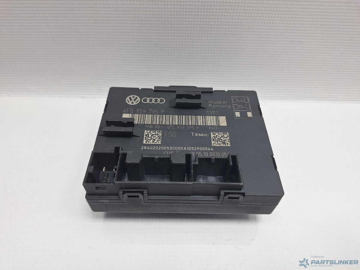 Modul usa spate AUDI A6/S6 III Saloon (4F2, C6) [ 2004 - 2011 ] TDI (CAHA) 125KW|170HP 4F0959795P