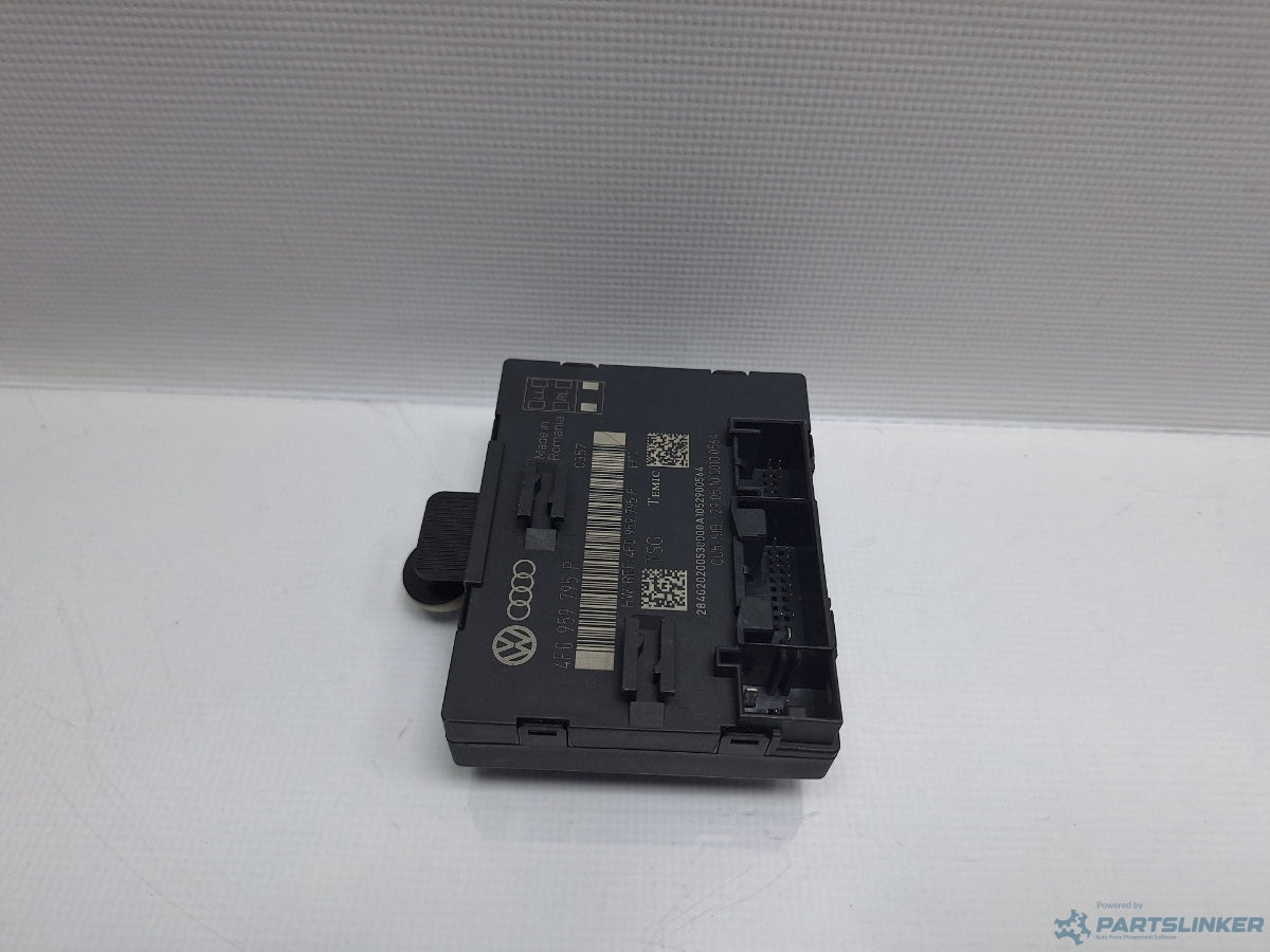 Modul usa spate AUDI A6/S6 III Saloon (4F2, C6) [ 2004 - 2011 ] TDI (CAHA) 125KW|170HP 4F0959795P