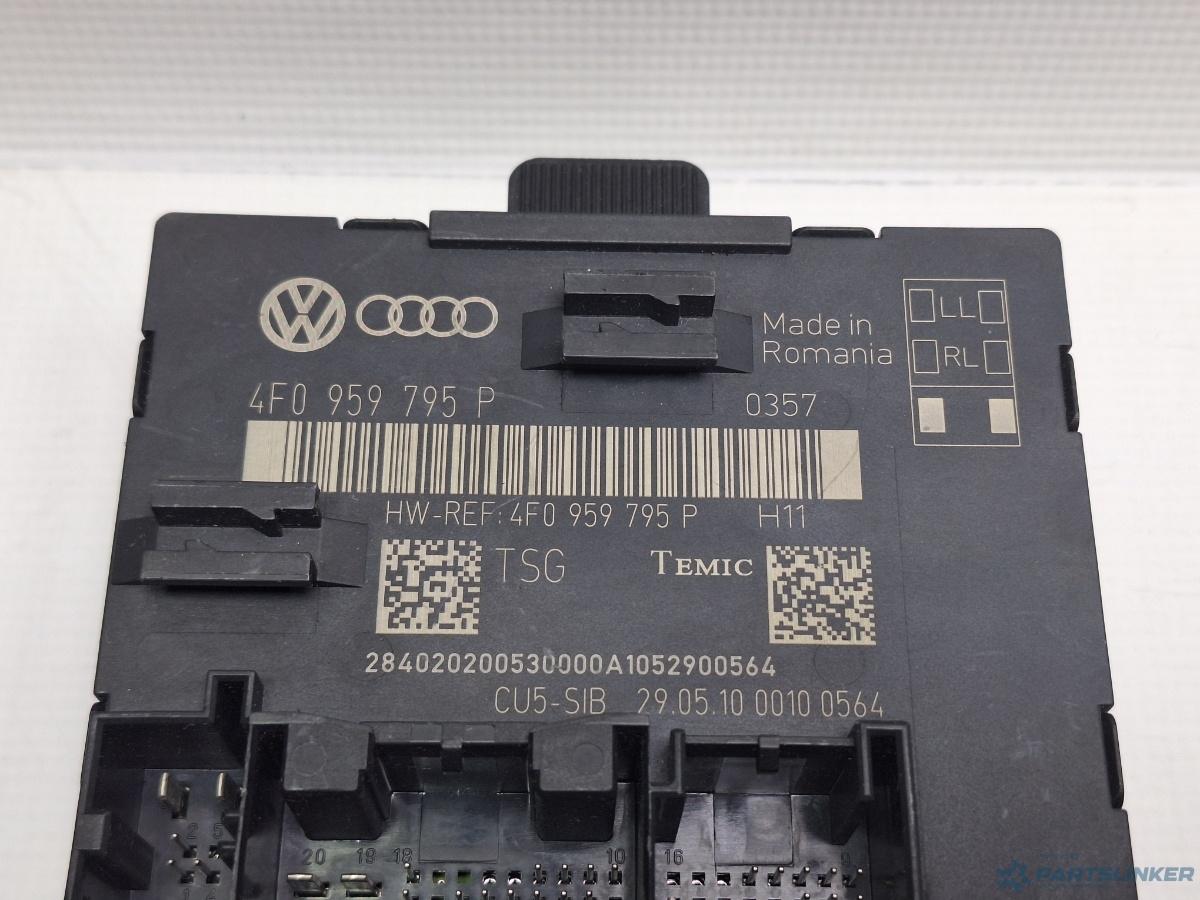 Modul usa spate AUDI A6/S6 III Saloon (4F2, C6) [ 2004 - 2011 ] TDI (CAHA) 125KW|170HP OEM 4F0959795P