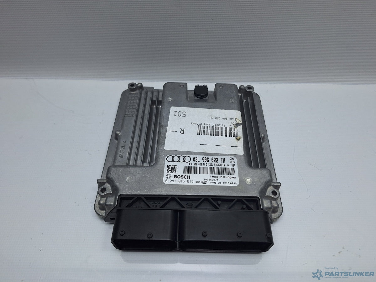 Calculator ECU motor AUDI A6/S6 III Saloon (4F2, C6) [ 2004 - 2011 ] TDI (CAHA) 125KW|170HP 03L906022FH , 03L906022FG