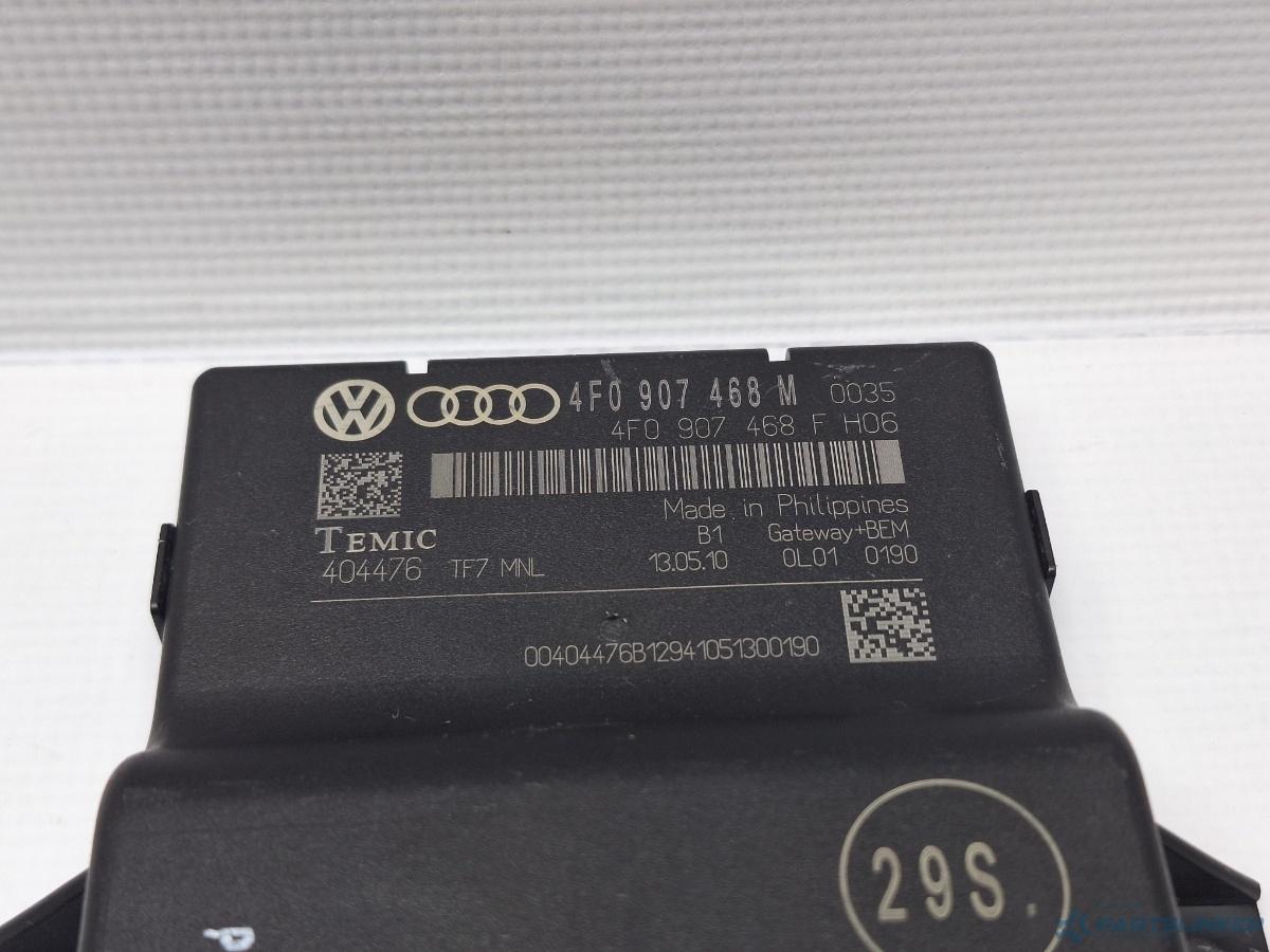 Modul gateway AUDI A6/S6 III Saloon (4F2, C6) [ 2004 - 2011 ] TDI (CAHA) 125KW|170HP OEM 4F0907468M