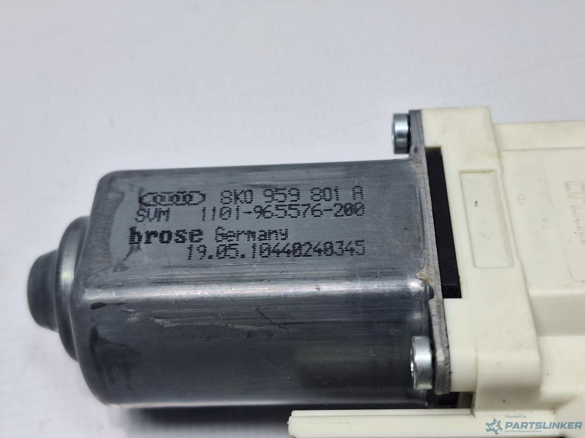 Motoras macara geam stanga fata AUDI A6/S6 III Saloon (4F2, C6) [ 2004 - 2011 ] TDI (CAHA) 125KW|170HP OEM 8K0959801A