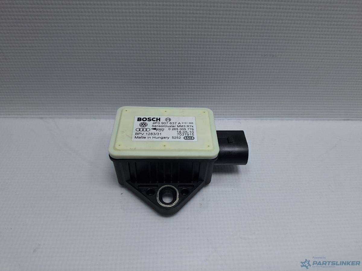 Senzor ESP AUDI A6/S6 III Saloon (4F2, C6) [ 2004 - 2011 ] TDI (CAHA) 125KW|170HP BOSCH 0265005776 OEM 4F0907637A