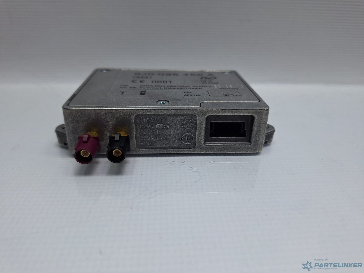 Modul antena AUDI A6/S6 III Saloon (4F2, C6) [ 2004 - 2011 ] TDI (CAHA) 125KW|170HP 8J0035456A