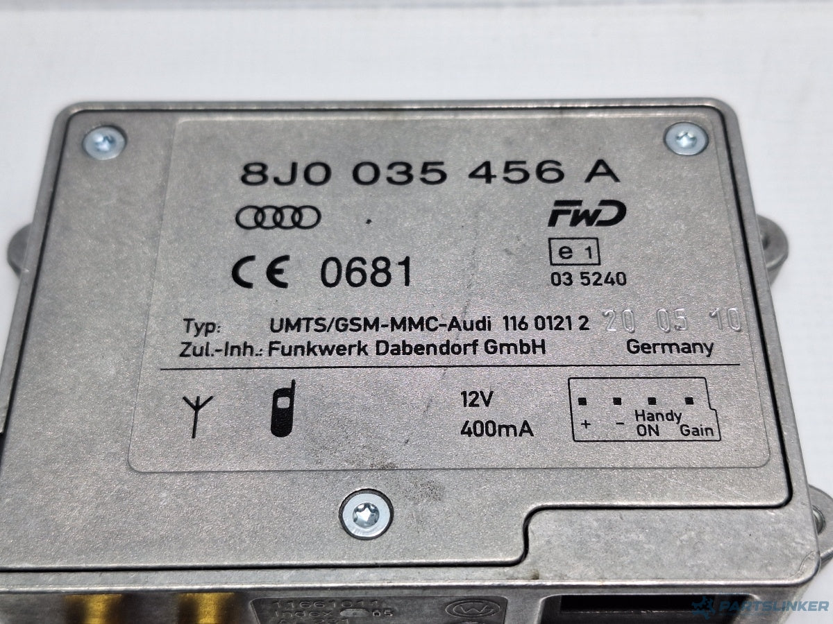 Modul antena AUDI A6/S6 III Saloon (4F2, C6) [ 2004 - 2011 ] TDI (CAHA) 125KW|170HP 8J0035456A